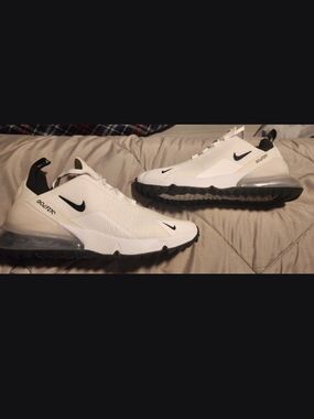 Nike Men's Air Max 270 Sneakers - White/Black